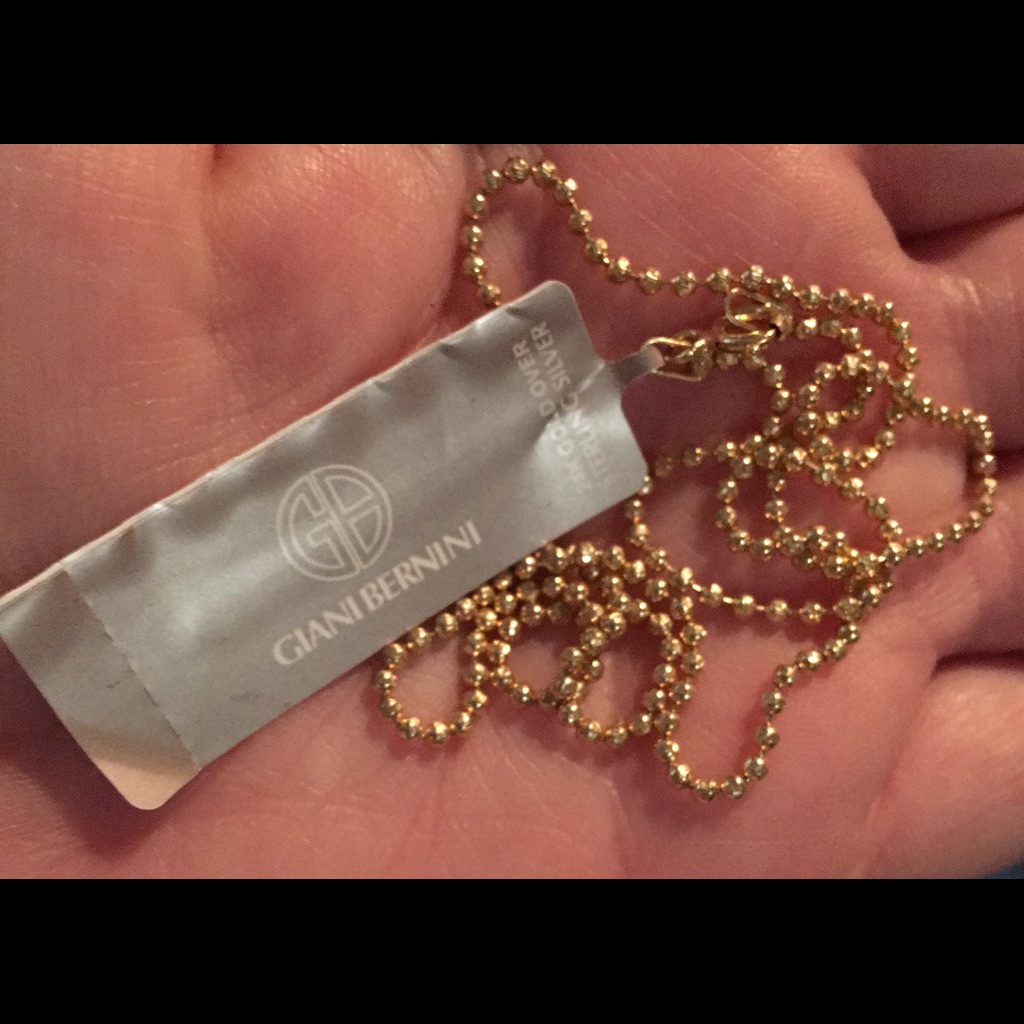 24k 18 Dc Bead Giani Bernini 100$